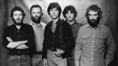 http://www.rollingstone.com/movies/news/robbie-robertson-19800626 Garth Hudson, The Last Waltz, Robbie Robertson, Band Pictures, Rock Groups, Rhythm And Blues, Band Photos, Martin Scorsese, Rock Legends