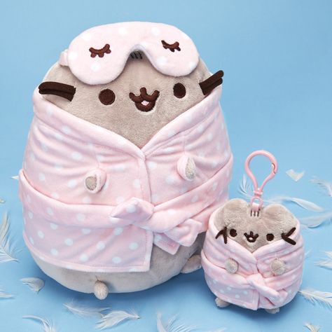 ​Our NEW @Pusheen plush is ready for the ultimate sleepover, complete with polka dot dressing gown and sleep mask! 💤✨💖 #PusheenAtClaires Pusheen Room Ideas, Cute Sleeping Mask, The Ultimate Sleepover, Ultimate Sleepover, Pusheen Collection, Pusheen Merchandise, Pusheen Birthday, Pusheen Love, Pusheen Plush