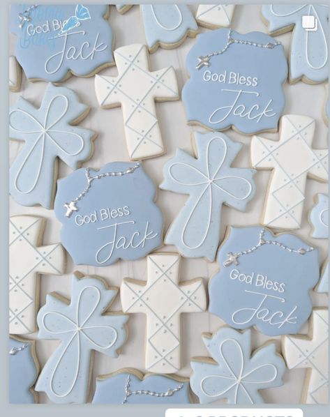 Confirmation Cookies Boys, Baptism Cookies Decorated Boy, 1st Communion Cookies Boy, Christening Cookies Boy, First Communion Cookies Boys, Baptism Sugar Cookies Boy, Baby Dedication Cookies, Baptism Cookies Boy, Baptism Cookies Decorated