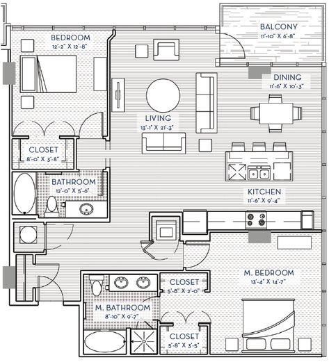 Modern Apartment Layout Floor Plans, Large Apartment Floor Plan, Luxury Apartment Office, Luxury Apartment Plans Layout, Attic Apartment Floor Plans, Unique Apartment Floor Plans, 4 Bedroom Apartment Floor Plan Luxury, Pent House Floor Plan Layout, Luxury Apartment Layout Floor Plans