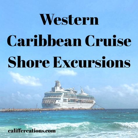 Shore Excursions on our Western Caribbean Family Cruise Western Carribean Cruise, Rhapsody Of The Seas, Royal Carribean Cruise, Serenade Of The Seas, Western Caribbean Cruise, Carribean Cruise, Cruise Ideas, Costa Maya, Western Caribbean