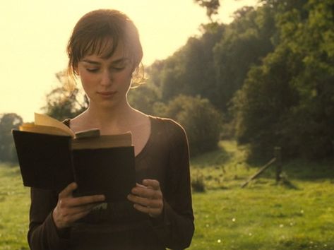 Lost in a good book. Pride And Prejudice Characters, Pride And Prejudice 2005, Cody Christian, Elizabeth Bennet, Rebecca Ferguson, Liam Neeson, Liv Tyler, Colin Farrell, Richard Gere