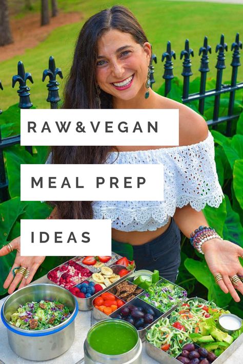 Raw Vegan Meal Prep Ideas! 🥭🥒🥗🥑✨ It’s been a minute since I’ve uploaded a YouTube video, and I’m back! I’ve dedicated my entire past month to making a successful and transformative www.instagram.com/fullyrawretreats happen, and it’s been amazing. I’ve missed sharing videos with you though, so you’ll be seeing many more coming. I’d appreciate any questions that you’d like for me to answer in my next Friday FAQ. Let’s hear em... comment below! Raw Vegan Healing, Raw Diet Lunch Ideas, Raw Food Before And After, Raw Vegan Dinner Recipes Easy, Raw Vegan What I Eat In A Day, Raw Vegan Protein Sources, 90 Day Raw Vegan, Raw Vegan Athlete, Ways To Eat Raw Veggies