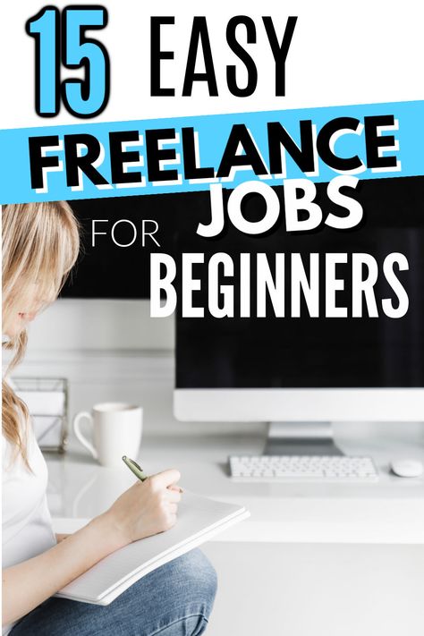 15 easy freelance jobs for beginners. Freelance projects are a great way to find new clients and make money. Find out how to find easy freelance jobs that you can do with very little experience. Upwork Jobs For Beginners, Free Lancer Ideas, Freelancing Jobs For Beginners, Easy Freelance Jobs, Best Freelance Jobs, How To Freelance, Online Freelance Jobs, Free Lance Jobs, Freelance Jobs For Beginners