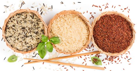 Rice For Diabetics, Types Of Rice, Benefits Of Rice, Healthy Rice, Rice Varieties, Red Rice, Red Or Black, Healthy Apple, Black Rice