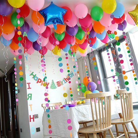 Simple Birthday Party, Simple Birthday Decorations, Birthday Traditions, Birthday Party Decorations Diy, Birthday Party Theme Decorations, Hiking Aesthetic, Birthday Balloon Decorations, Diy Birthday Decorations, Rainbow Birthday