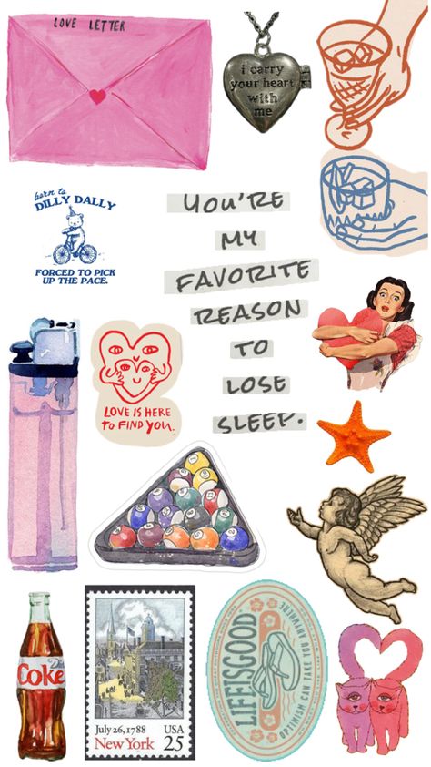 Cutouts For Scrapbook, Aesthetic Sticker Collage, 90s Stickers Aesthetic, Early 2000s Stickers, Sticker Sheets Aesthetic Printable, Aesthetic Vintage Stickers Printables, Cute Scrapbook Stickers, Pink Scrapbook Aesthetic, Vintage Stickers Printables Retro