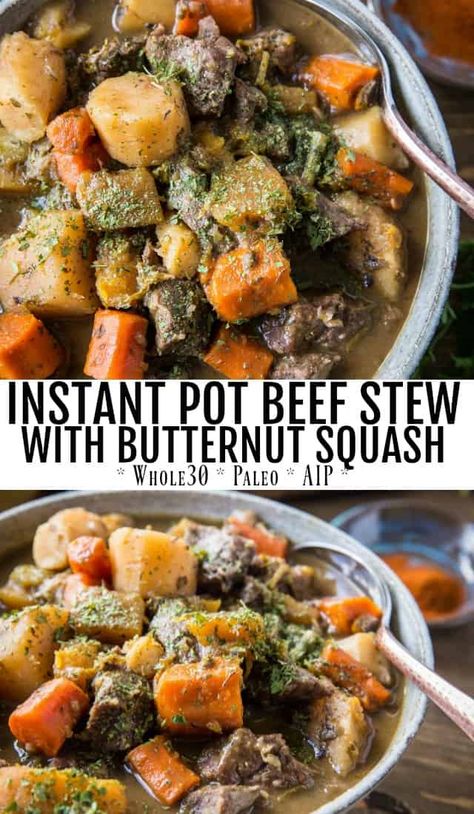 Ground Beef Recipes Instant Pot, Aip Ground Beef, Easy Stew Recipes, Paleo Beef Stew, Aip Diet Recipes, Instant Pot Beef Stew, Crockpot Recipes Beef Stew, Irish Beef, Autoimmune Paleo Recipes