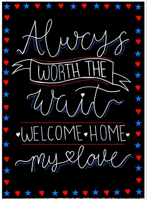 Soldier Welcome Home Ideas, Welcome Sign Airport Boyfriend, Deployment Homecoming Party, Welcome Home Army Signs, Deployment Coming Home Signs, Welcome Home Marine Signs, Deployment Quotes Army Wife, Navy Welcome Home Signs, Welcome Home Army Party