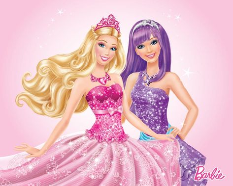 Barbie The Princess and The Popstar by Laireadder on DeviantArt Barbie Birthday Invitations, Barbie Invitations, Princess Movies, Barbie Cartoon, Barbie Images, Barbie Birthday Party, Princess Wallpaper, Princesa Disney, Barbie Birthday