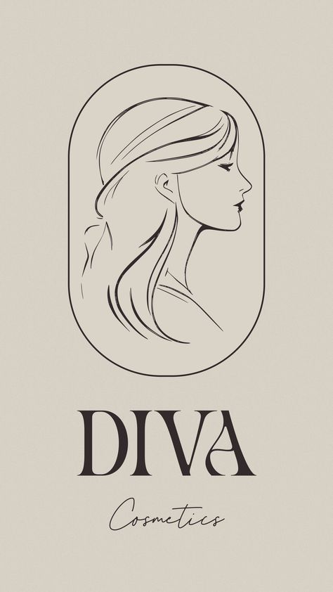 Diva is a cosmetics brand that try to inspire women to embrace their inner diva - to feel beautiful, powerful, and in command of the spotlight. We provide design-driven development of your product. Our team focuses on Branding, UI/UX design, mobile & web development. ⭐️ Let’s discuss your project! contact@quetratech.com Diva Logo Design, Cosmetics Logo Design Ideas, Logo Beauty Cosmetics, Makeup Graphic Design, Makeup Brand Logo, Logo Reference, Ux Design Mobile, Cosmetics Logo, Packaging Idea