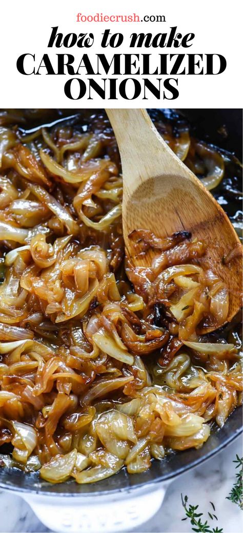 Onions Caramelized, Caramelized Onions Recipe, Carmelized Onions, Foodie Crush, Onion Recipes, Red Onions, Whole Foods Market, Veggie Dishes, Few Ingredients