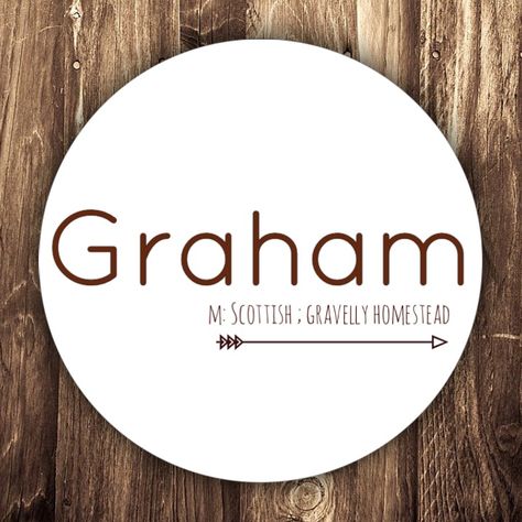 Graham m: Scottish; "gravelly homestead #babynames #baby #babyboy #countryboy #babyboyname #Graham #Scottishbabyname Graham Name, Baby Boy Names, Boy Names, Names With Meaning, Future Kids, Baby Fever, Baby Names, Baby Boy, How To Plan