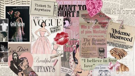 Mean Girls Wallpaper Laptop, Cute Laptop Wallpaper Collage, Dior Laptop Wallpaper, Coquette Mac Wallpaper, Coquette Aesthetic Wallpaper Laptop, Vogue Aesthetic Wallpaper Laptop, Vivienne Westwood Wallpaper Laptop, Vogue Wallpaper Laptop, Coquette Wallpaper For Laptop