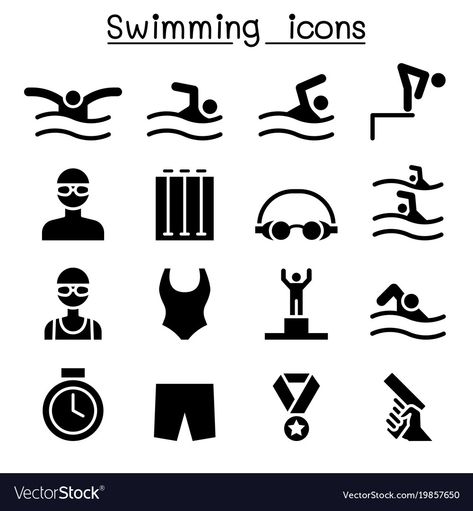 Swim Team Logo Design, How To Draw Swimming, Swim Graphic Design, Swim Design Graphic, Swimming Graphic Design, Swimming Drawing Easy, Swimming Tattoo Ideas Swimmers, Swim Poster Ideas, Swimmer Tattoo Ideas