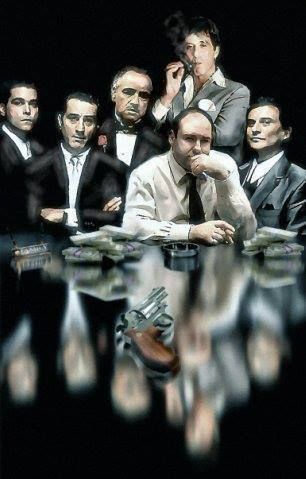 LOVE IT...... Humour, Mobsters Movie, The Godfather Wallpaper, The Godfather Poster, Don Vito Corleone, Gangster Films, Mafia Gangster, Gangster Movies, Mafia Families