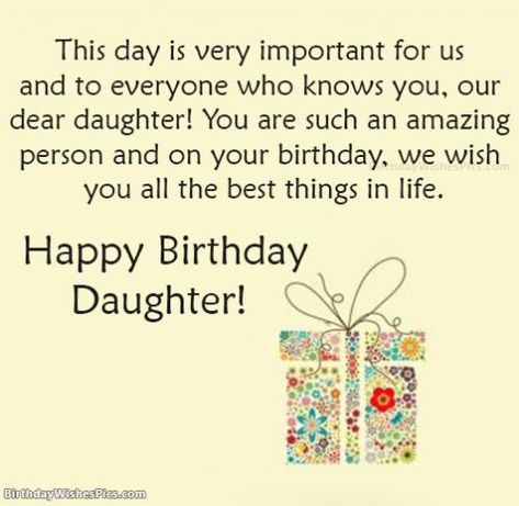 Are you looking for unique and special ? Here we have the collection of happy birthday wishes, images, quotes and much more. Happy Birthday Daughter Images, Birthday Greetings For Daughter, Happy Daughters Day, 1st Birthday Wishes, Card Verses, Special Birthday Wishes, Wishes For Daughter, Birthday Daughter, Birthday Wishes For Daughter