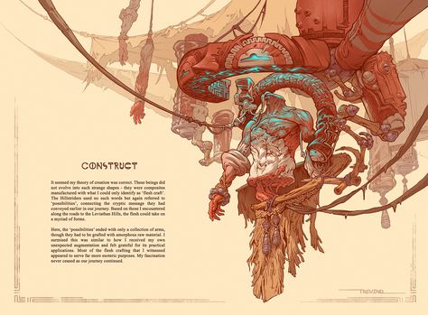 Robbie Trevino, Concept Artist Portfolio, Book Illustration Layout, 포트폴리오 레이아웃, Concept Art World, Arte Cyberpunk, Concept Art Character, Red Art, Fantasy Concept Art