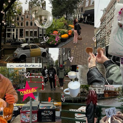 amsterdam scrapbook🧸 Aesthetic Instagram Collage Post, Travel Digital Scrapbook, Insta Collage Ideas Post, Digital Scrapbook Instagram Ideas, Insta Post Collage, Instagram Digital Scrapbook, Insta Scrapbook Post, Amsterdam Scrapbook, Digital Scrapbook Instagram Post