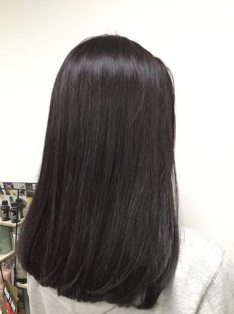 Straight Black Hair Medium Length, Straight Black Hair Short, Medium Black Hair Straight, Black Hair Medium Length Haircuts, Hair Aesthetic Straight, Medium Length Haircut Black Hair, Shiny Hair Aesthetic, Black Hair Shoulder Length, Aesthetic Straight Hair