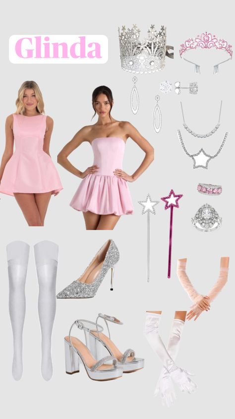 Glinda Halloween Costume Idea | Wicked #halloween #costume #halloweencostume #glinda #glindathegoodwitch #wicked Glinda Halloween Costume, Glinda Halloween, Movie Fashion Inspiration, 2 Person Halloween Costumes, Glinda Costume, Witch Costume Diy, Good Witch Halloween, Blonde Halloween Costumes, Angel Halloween Costumes