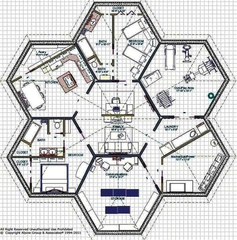 Diy Bunker, Underground Bunker Plans, Hexagon House, Storm Shelters, Underground Shelter, Silo House, Storm Shelter, Underground Bunker, Underground Homes