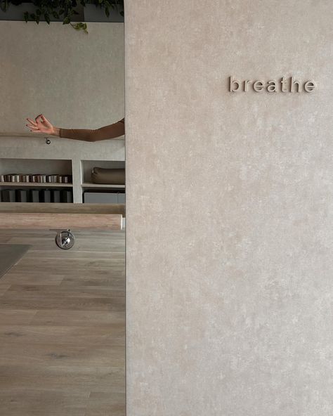 nue|ground wellness studio (@nuegroundstudio) • Instagram photos and videos Brick Yoga Studio, White Pilates Aesthetic, Chic Pilates Studio, Wellness Business Aesthetic, Aesthetic Fitness Studio, Minimalist Wellness Aesthetic, Earthy Yoga Studio, Pilates Studio Interior, Boutique Pilates Studio