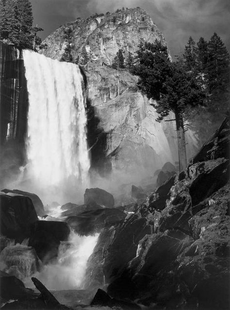 ‘A Silent but Most Effective Voice’: Ansel Adams and Advocacy · National Parks Conservation Association Ansel Adams Photos, Yosemite Waterfalls, Straight Photography, Vernal Falls, Edward Weston, Robert Doisneau, Ellen Von Unwerth, Alfred Stieglitz, The Great