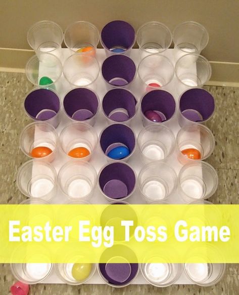 15 Easter Games for Kids: Host the best Easter party ever with these 15 Awesome Easter games for kids and adults! TONS of fun laugh-out-loud Easter party games for all ages! Egg Toss Game, Fun Easter Games, Easter Games For Kids, Easter Party Games, Easter Sunday School, Sunday School Games, Easter Crafts For Toddlers, Easter Festival, Easter Preschool