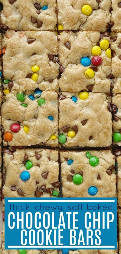 Best Cookie Bars, Chocolate Chip Cookie Bar Recipe, Cookie Bars Easy, Easy Bar Recipes, Chocolate Chip Bars, Dessert Simple, Dessert Bar Recipe, Cookie Bar, Chocolate Chip Cookie Bars