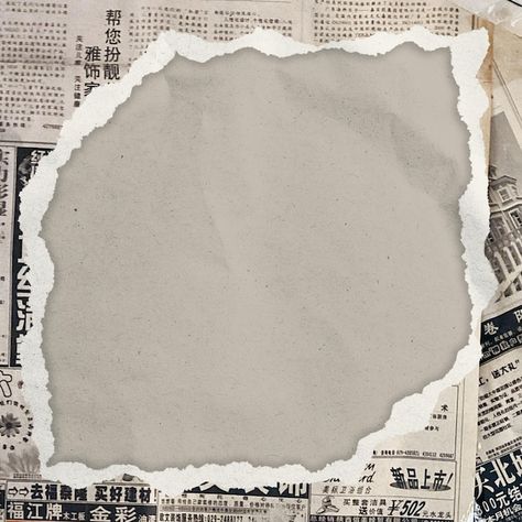 Ripped old newspaper on brown background | Premium Psd #Freepik #psd #scrap-paper #paper-rip #paper-edge #ripped-paper Blank Newspaper, Newspaper Textures, Newspaper Collage, Newspaper Background, Scrapbook Storage, Old Paper Background, Paper Background Design, Newspaper Template, Vintage Newspaper