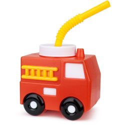 Sipper cup - $2.59 each. birthdayinabox.com Fireman Party, Fire Truck Party, Fireman Birthday, Firefighter Birthday, Halloween Kit, Firetruck Birthday, Truck Party, Party Kits, Birthday Cup