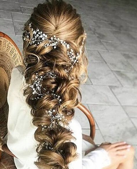 Bridal hair vine