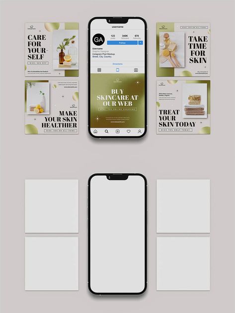 Instagram Mockup Design, Instagram Post Mockup, Graphic Design Mockup Ideas, Photo Mockup, Instagram Mockup Template, Canva Mockups, Poster Mock Up, Mockup Design Templates, Mockup Logo