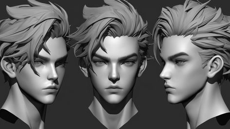 ArtStation - +390 Kid Boy Head Sculpt Reference(4k) Zbrush Hair, Requiem For A Dream, Zbrush Tutorial, Photorealistic Rendering, Blender Models, Tree Textures, Digital Sculpting, Human Anatomy Drawing, Kid Boy