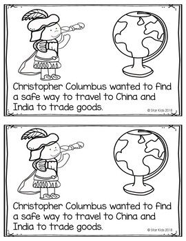 Columbus Reader and Main Idea/Detail FREEBIE! #freebie #columbus #comprehension #kindergarten #firstgrade #homeschool October Classroom, Autumn Teaching Ideas, Columbus Day, Primary Resources, China Travel, Student Reading, Elementary Classroom, Columbus, Custom Creations