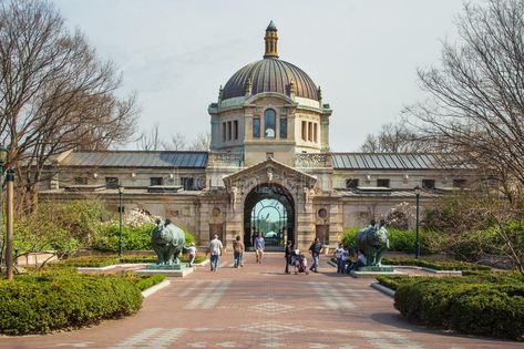 Bronx Zoo Building. BRONX, NY - APRIL 14, 2014: Landmark Zoo Center Building, fo , #AFFILIATE, #APRIL, #NY, #Zoo, #Bronx, #BRONX #ad Zoo Architecture, Zoo Building, Zoo Design, Building Photo, Bronx Zoo, Architecture City, City People, Graphic Design Layouts, I Want To Travel