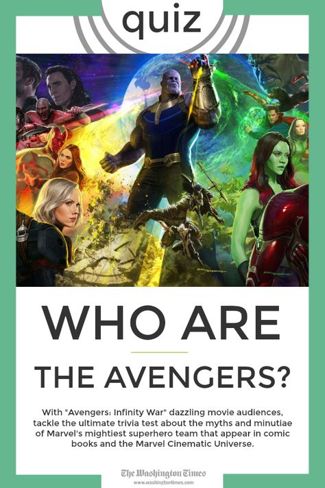 Book Quizzes, Avengers Cast, Superhero Team, Fun Quizzes, The Avengers, Book Reader, Marvel Cinematic Universe, Marvel Cinematic, Trivia