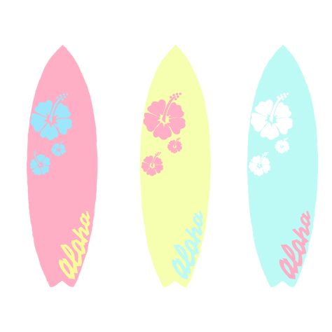 Surfboard Drawing, Surfboard Stickers, Surfboard Painting, Groovy Flowers, Wake Ideas, Cute Summer Wallpapers, Marjolein Bastin, Location Icon, Visual Language