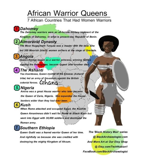 African History Facts, African Warrior, African History Truths, African American History Facts, Female Warriors, Women Warriors, Black Fact, Black Consciousness, Warrior Women