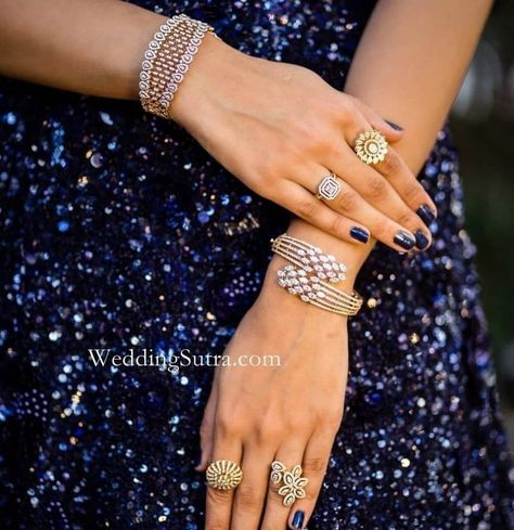 Diamond Jwellary, Diamond Kada, Silver Cuff Bracelets, Bridal Diamond Necklace, Diamond Bangles, Classy Earrings, Diamond Bracelet Design, Diamond Pendants Designs, Ladies Bracelet