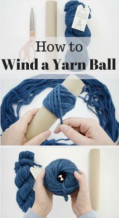 Hair Wind, Winding Yarn, Yarn Cakes, Empty Paper, Yarn Winder, Yarn Balls, Knitting Help, Spinning Wool, Yarn Skein