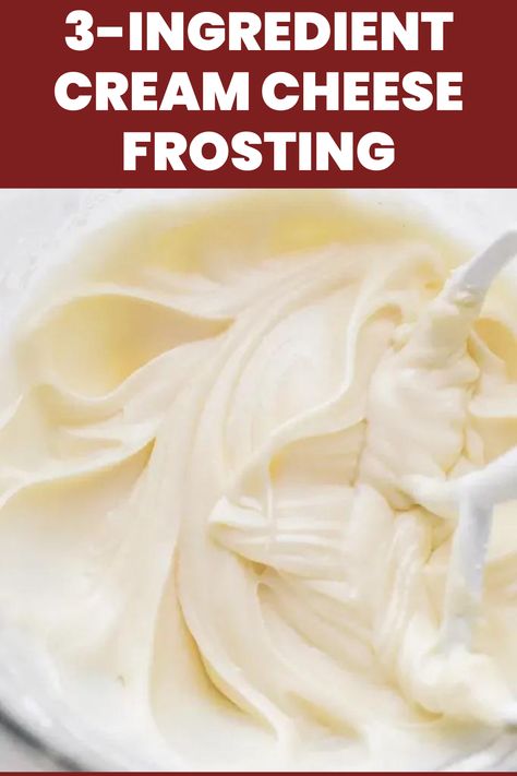 3-ingredient Cream Cheese Frosting Home Made Cream Cheese Frosting Recipe, Recipe For Cream Cheese Icing, 3 Ingredient Cream Cheese Frosting, Real Cream Cheese Frosting, Homemade Cream Cheese Icing For Cake, Condensed Milk Cream Cheese Frosting, Simple Cream Cheese Frosting Recipe, Cream Cheese Icing Recipe For Cake, Pudding And Cream Cheese Frosting