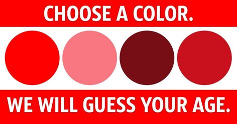 A Color Test That Can Tell Your Mental Age Mental Age Test, Double Menton, Healthy Holistic Living, Fun Test, Color Test, Body Condition, Facial Exercises, Holistic Living, Viral Pins