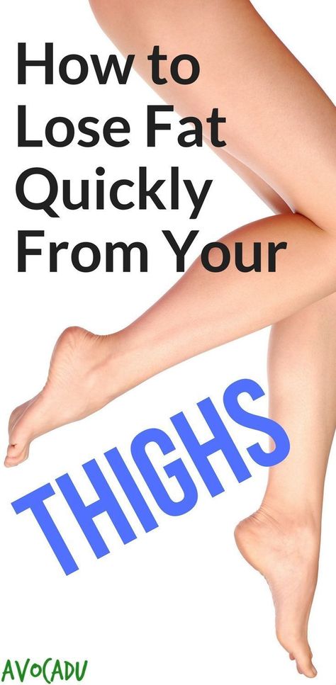 How to lose fat quickly from your thighs with the right diet and exercise tips | http://avocadu.com/lose-fat-quickly-thighs/ Lose Thigh Fat, Thigh Fat, Lose 20 Lbs, Fat Removal, Lose 50 Pounds, Jeans Leggings, Stubborn Belly Fat, Lose Belly, Health Remedies