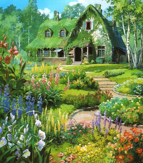 ً on Twitter: "The Illustrations of Kiki’s Delivery Service - 2006 art book… " Ghibli Houses, Studio Ghibli Films, Art Studio Ghibli, 하울의 움직이는 성, Studio Ghibli Background, Kiki Delivery, Ghibli Artwork, Casas The Sims 4, Kiki's Delivery Service