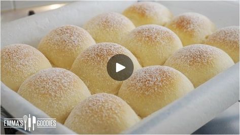 The SOFTEST Fluffy Japanese Milk Bread Recipe! | The SOFTEST Fluffy Japanese Milk Bread Recipe! 🍞 #milkbread #recipe | By Emma's GoodiesFacebook Japanese Milk Bread Recipe, Emma's Goodies, Milk Bread Recipe, Japanese Milk Bread, Milk Bread, Bread Recipe, Bread Recipes, Milk, Bread