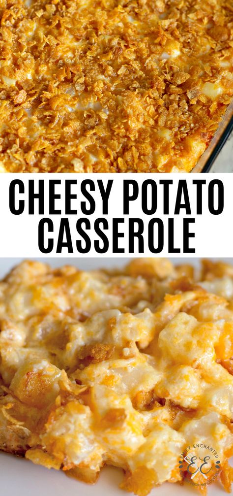 Recipe For Funeral Potatoes, Easy Potato Casserole, Funeral Potatoes Recipe, Frozen Hash Browns, Casserole Side Dishes, Funeral Potatoes, Cheesy Potato Casserole, Cheesy Potato, Potato Recipes Side Dishes