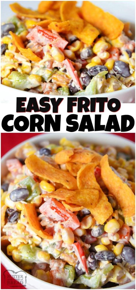 Frito Corn Salad, Bbq Side Dishes, Summer Boat, Lake Food Ideas Summer, Food Summer, Food Ideas Summer, Summer Corn Salad, Lake Food Ideas, Summer Corn