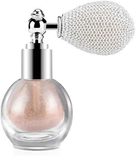 Body Glitter Spray, Spray Glitter, Loose Powder Makeup, Highlighter Powder, Glitter Highlight, Glitter Face, Glitter Spray, Makeup Spray, Stage Makeup